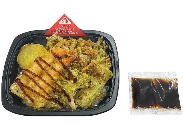 Five-item Tempura Donburi