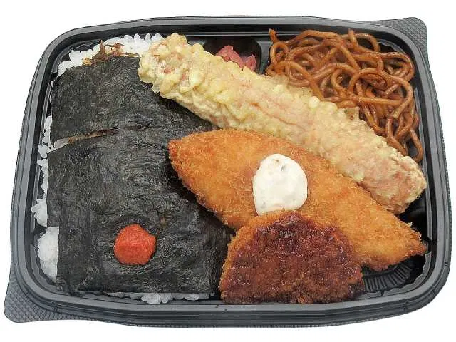Mentaiko Nori Bento 598 yen