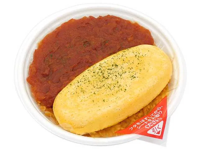 Split-and-Eat Fluffy Egg Omurice