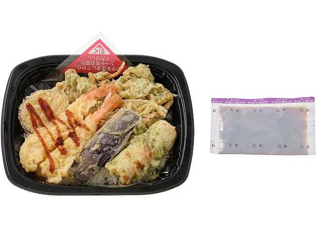 Five-Item Tempura Donburi