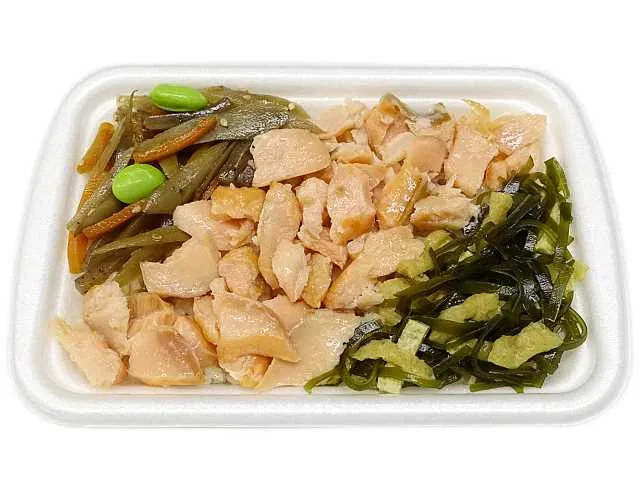 Grilled Salmon Rice with Mochi Barley