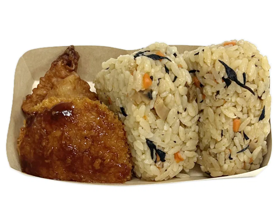 Two Okinawan Jushi Onigiri