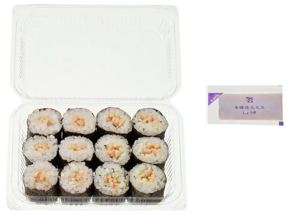 Natto Roll & Hokkaido Mountain Wasabi Natto Roll