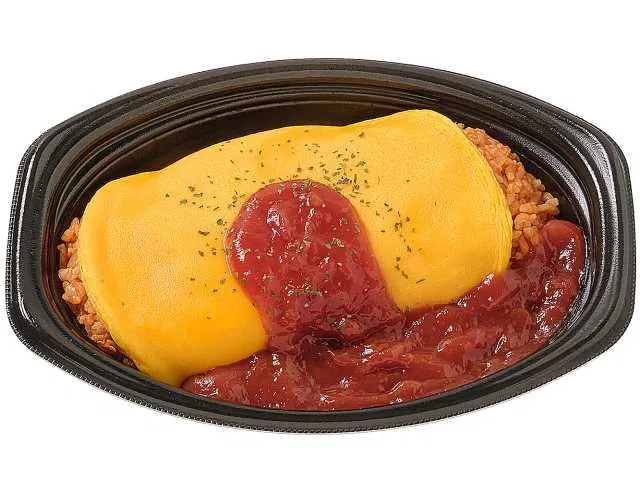 Tomato-Umami Ketchup Omelette Rice