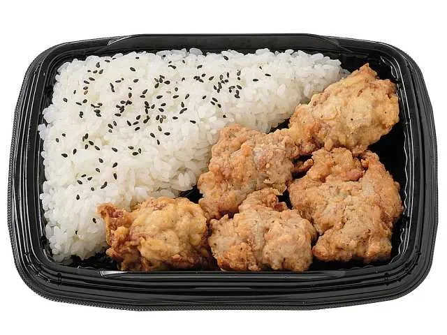 Addictive Garlic Soy Sauce Fried Chicken Bento