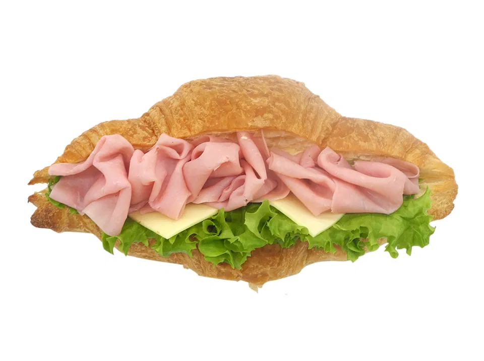 Ham & Cheese Croissant Sandwich