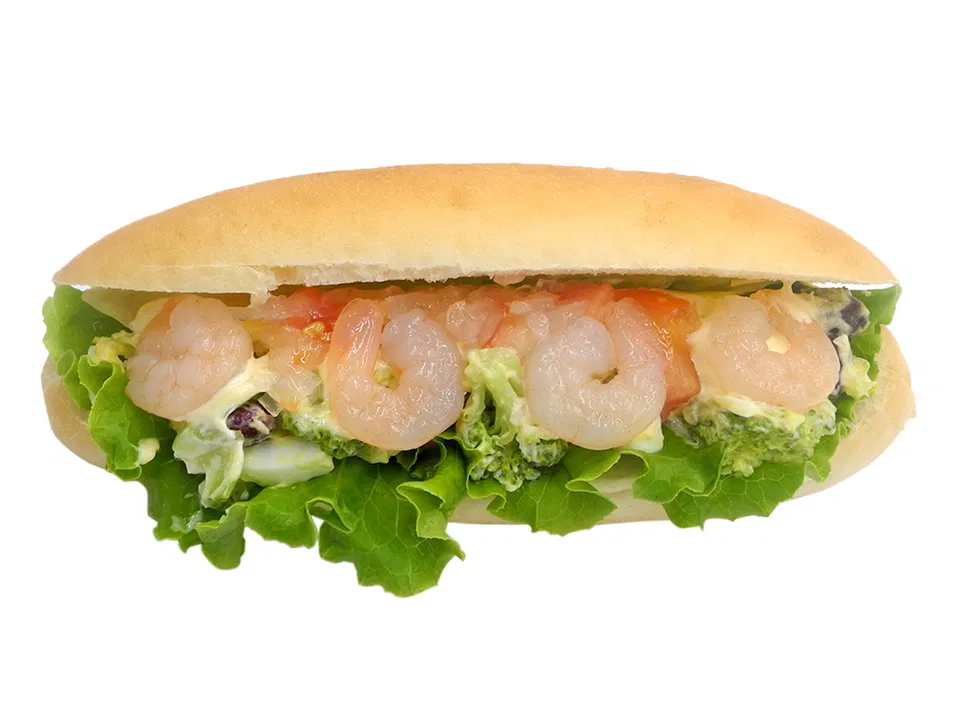 Shrimp Salad with Six Vegetables