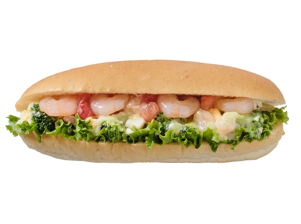 Shrimp Salad with Six Kinds of Vegetables