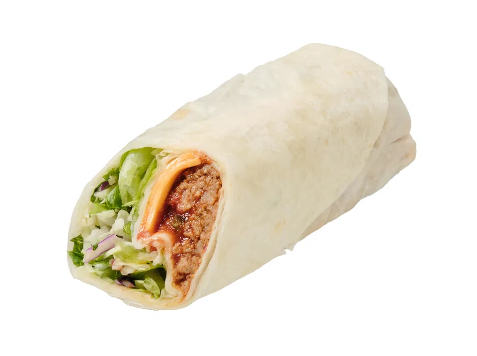 Spicy Taco Meat Wrap