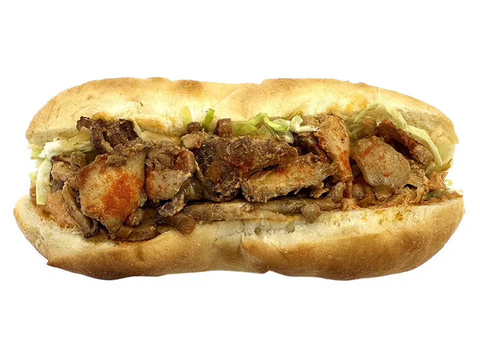 Spicy Chicken Kebab Baguette