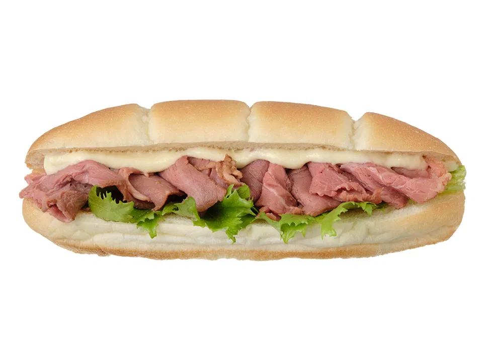 Roast Beef Roll with Wild Wasabi Sauce