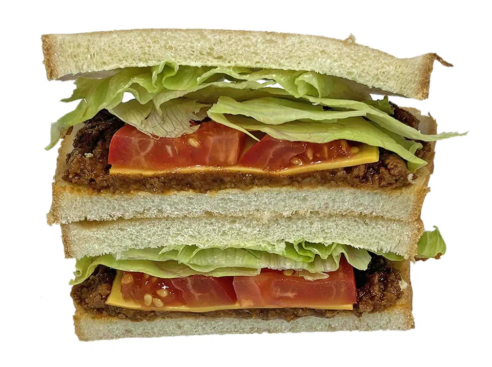 Toast Sandwich - Taco Meat
