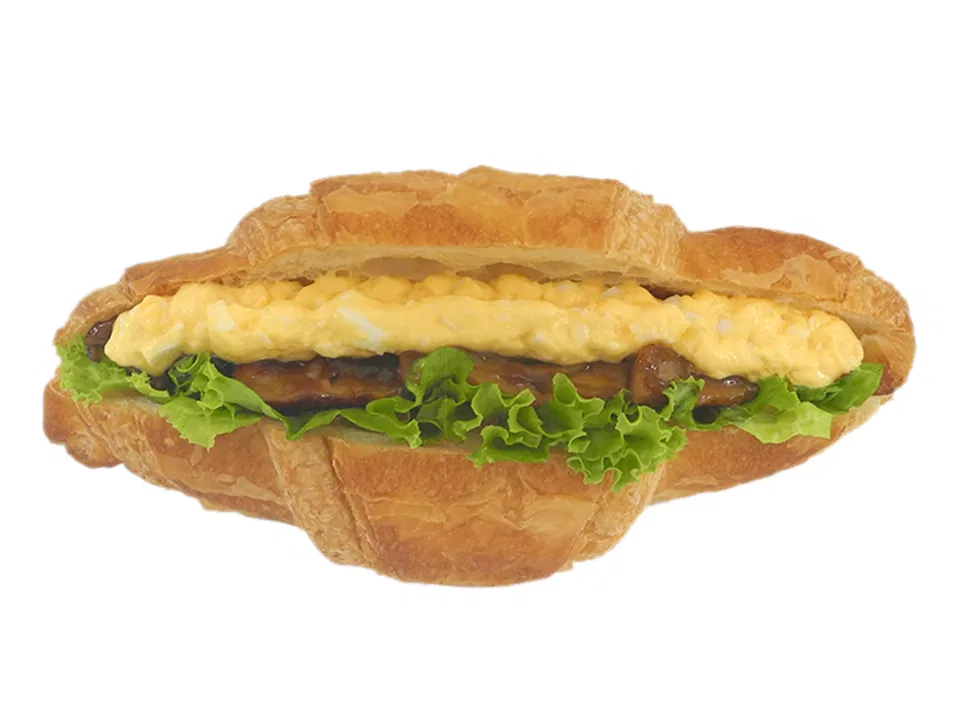 Croissant Sandwich: Teriyaki Chicken & Egg