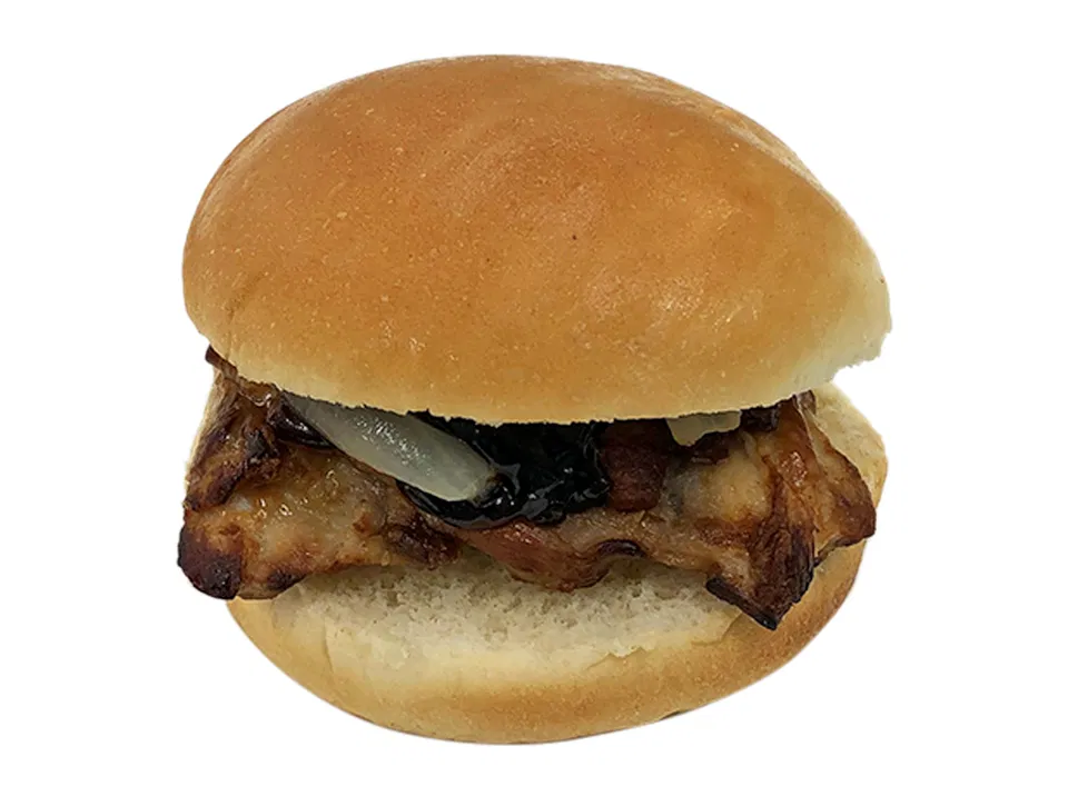 Teriyaki Sauce Chicken Burger