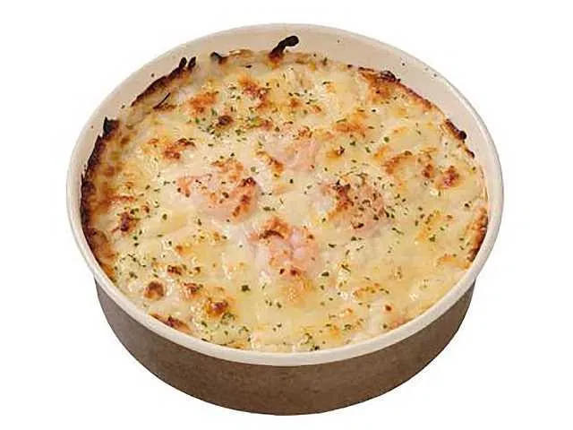 Cheesy Shrimp Doria with Rich Sauce