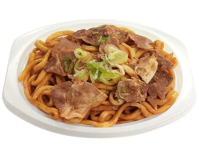 Spicy Pork Fried Udon