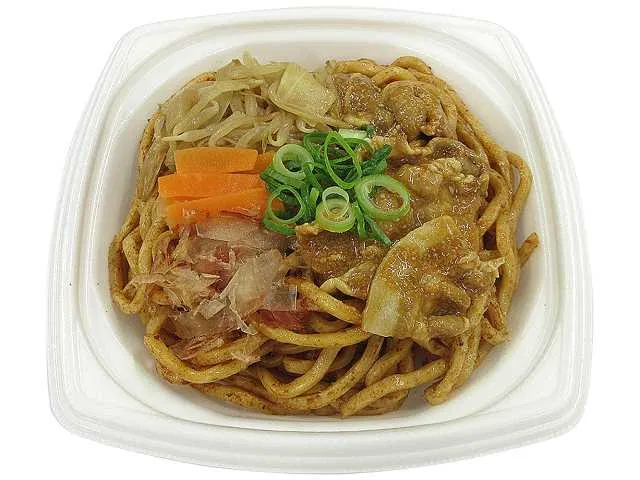 Pork Fried Udon with Special Sauce