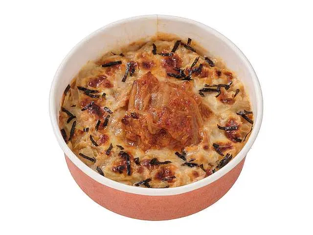 Hot Oven-Baked Kimchi & Cheese Monjayaki