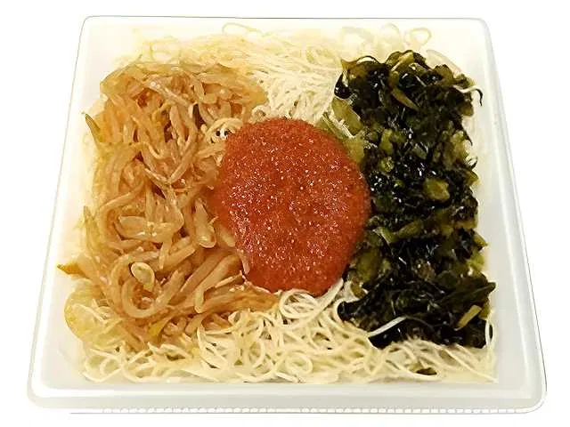 Fried Rice Vermicelli with Takana and Spicy Mentaiko
