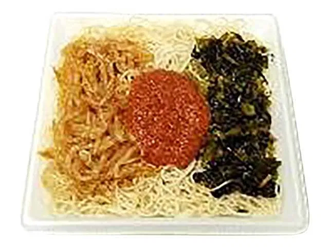 Fried Rice Vermicelli with Takana and Hakata Spicy Mentaiko