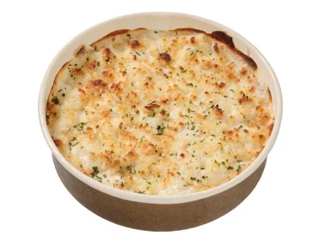 Creamy Four-Cheese Macaroni Gratin