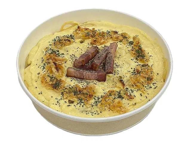 Charred Cheese Carbonara