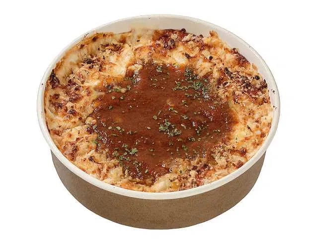 Three-Cheese Meat Doria with Rich Sauce