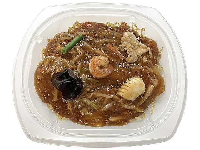 Fragrant Shrimp Ankake Yakisoba