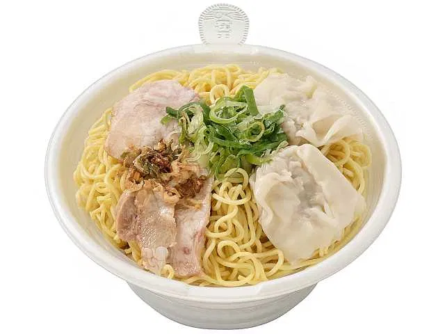 Salt Wonton Noodles with Charred Scallions