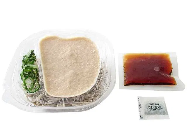 Rich Dashi-Diluted Cold Tororo Soba with Shizuoka Wasabi