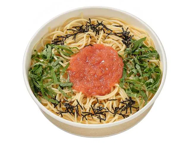 Mentaiko and Shiso Japanese-Style Pasta