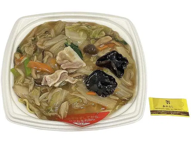 Mushroom and Vegetable Ankake Yakisoba