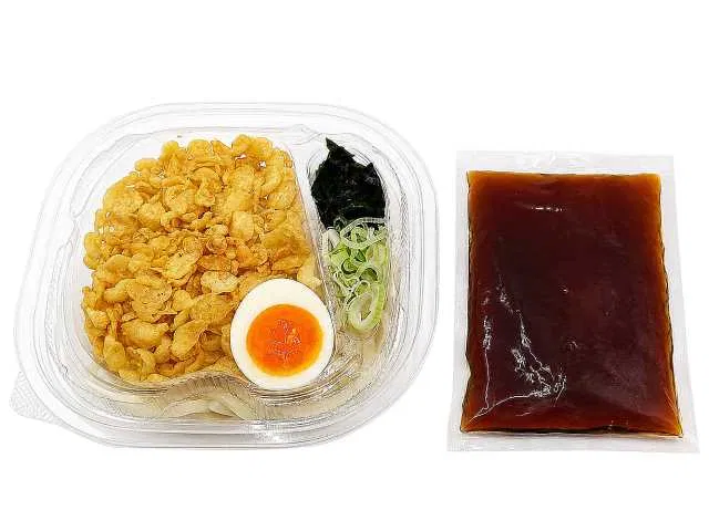 Crispy Homemade Tempura Bits Cold Udon