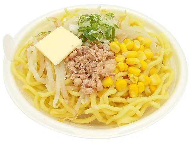 Rich Miso Butter Corn Ramen with Aged Medium-Thick Curly Noodles