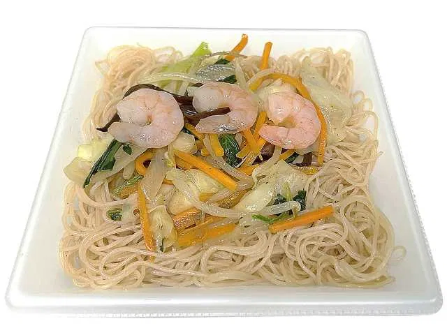 Shrimp and Aromatic Vegetable Fried Rice Vermicelli