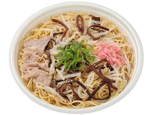 Rich Tonkotsu Fried Ramen with Fragrant Black Garlic Oil