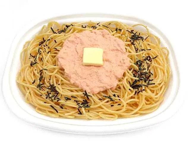 Mentaiko Mayo Pasta with Kanefuku Mentaiko