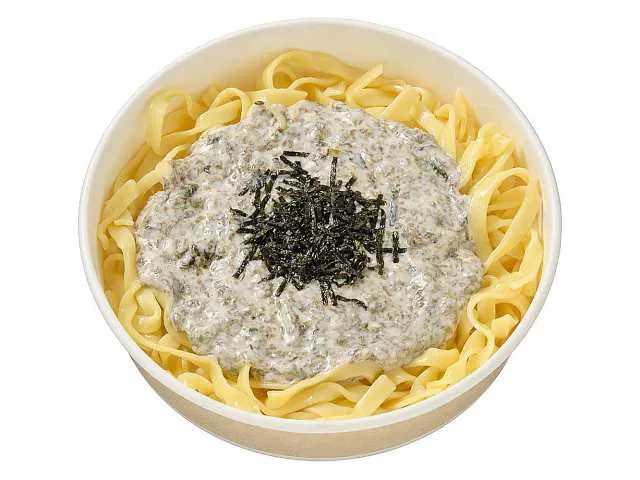 Fresh Pasta with Seaweed Cream (Edo-mae Nori)