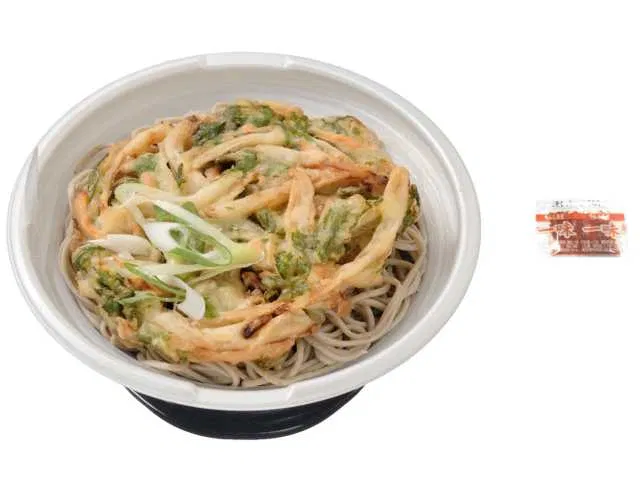 Kakiage Soba Made with Hokkaido Buckwheat Flour