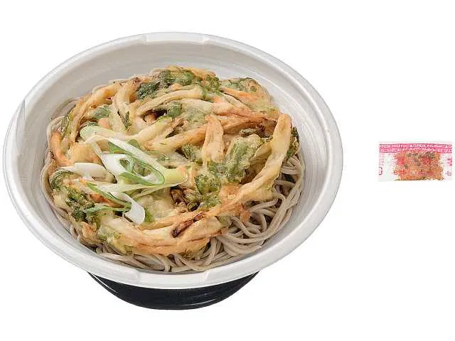 Soba with Bonito-Umami Broth and Kakiage