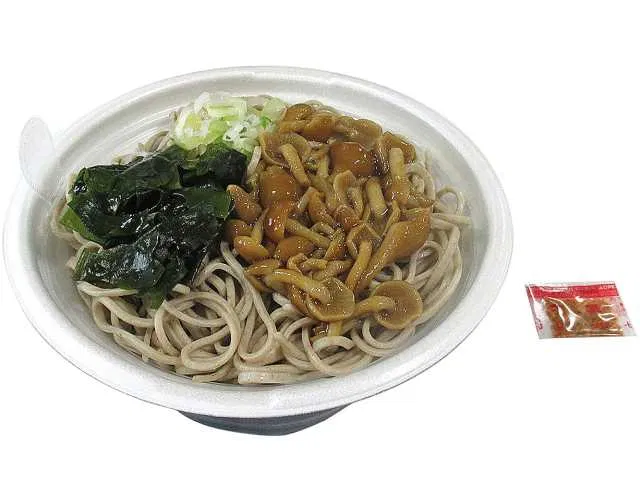 Nameko Mushroom Soba with Rich Dashi