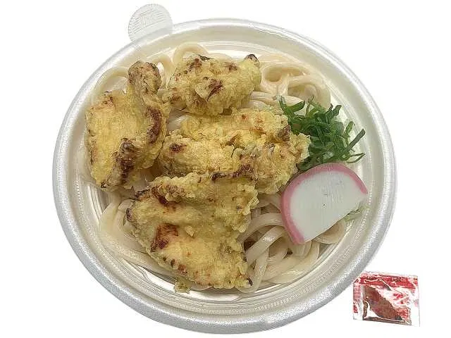 Salt-Koji Marinated Chicken Tempura Udon with Whole-Chicken Dashi+