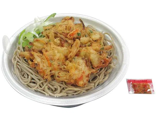 Kakiage Soba with Rich Dashi