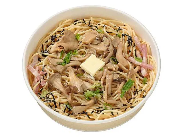 Three-Mushroom Butter Soy Sauce Pasta