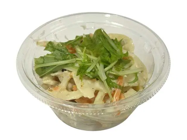 Aichi-Grown Sesame-Mayo Lotus Root Salad