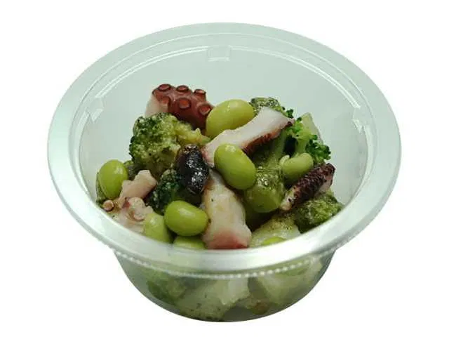 Octopus and Broccoli Salad with Hand-Picked Basil