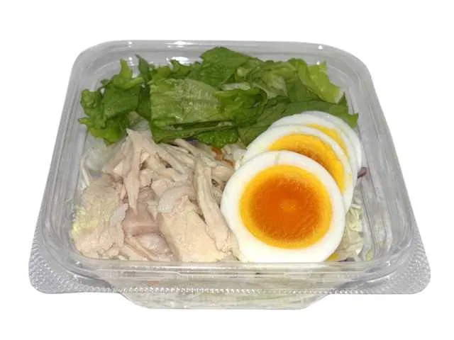 Steamed Chicken and Egg Salad