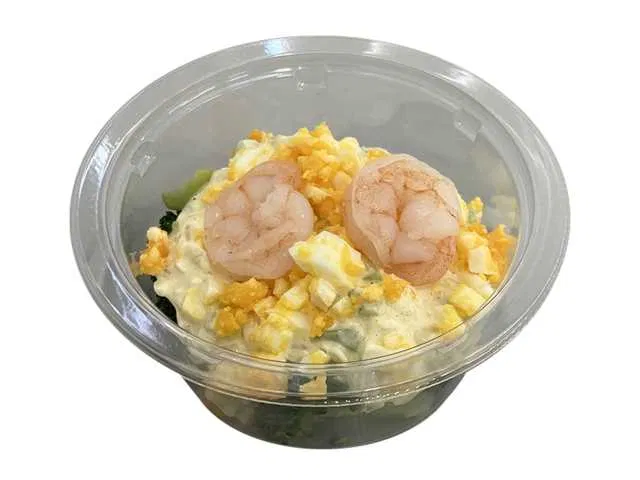 Shrimp and Broccoli Mimosa Salad