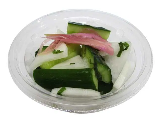 Shiso-Scented Cucumber & Daikon