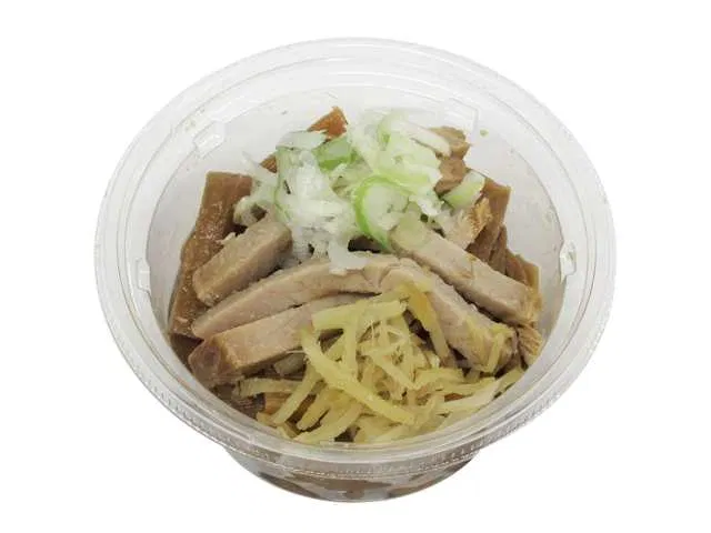 Ginger-Soy Flavored Menma & Chashu